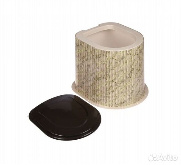 Унитаз для дачи из прочного пластика 