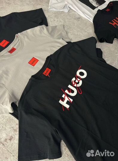 Футболка Hugo Boss хлопок мужская