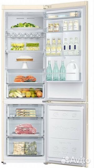 Холодильник Samsung RB37A5491EL бежевый