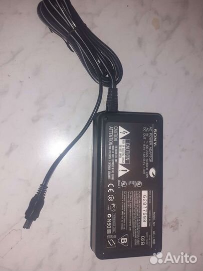 Сетевой адаптер sony ac-l25a,ac-l10b