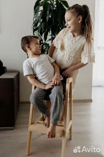 Стульчик для кормления дерево