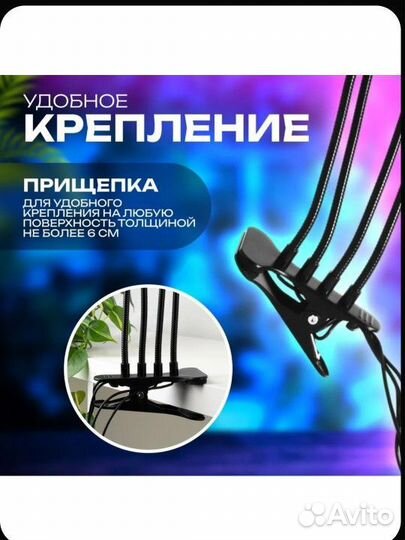 Фитолампа для растений полный спектр