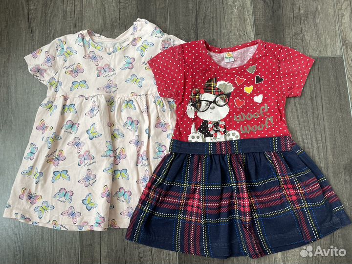 Пакет вещей на девочку 86