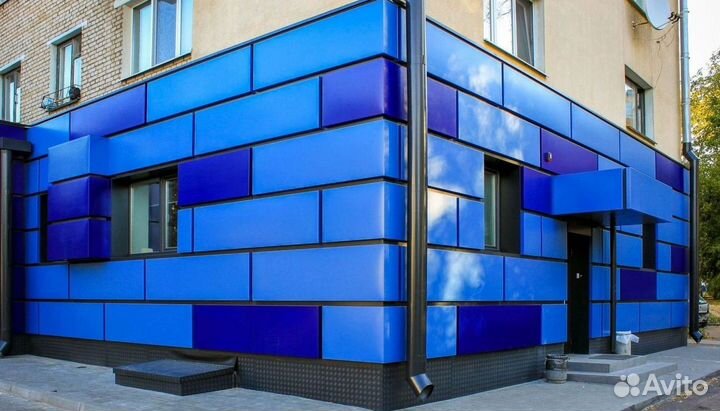 Металлокассеты для фасада