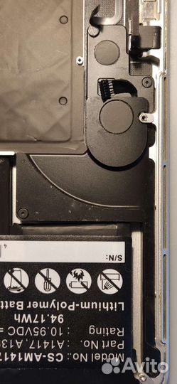 MacBook Pro 15 A1398 Retina на запчасти (mid 2012)