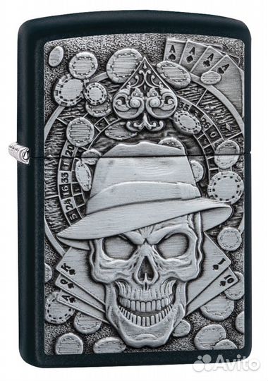 Зажигалка Black Matte zippo 49183