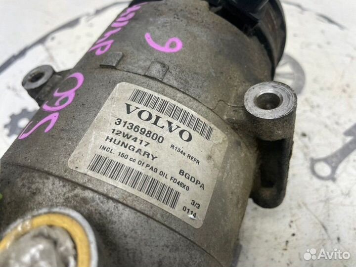 Компрессор кондиционера Volvo S60 2 D4164T