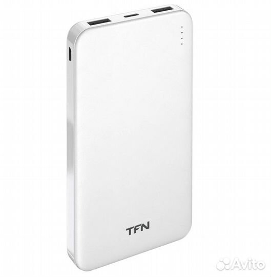 Внешняя Батарея TFN 10000mAh (2*USB, Type-C) 21W