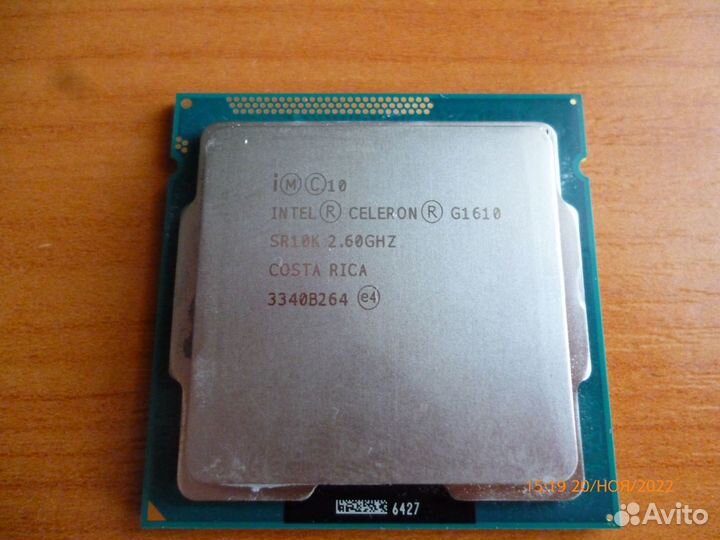 Процессоры Intel Celeron (G530, G1610, D326, M530)