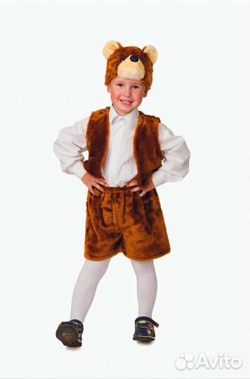 Карнавальный костюм мишка. Напрокат