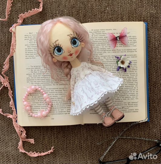 Кукла текстильная ручной работы