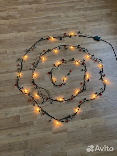 Елочная гирлянда новогодняя