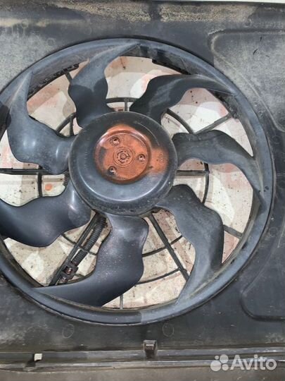 Вентилятор радиатора Hyundai I30 FD G4FC 2011