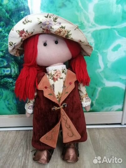 Интерьерная кукла ручной работы
