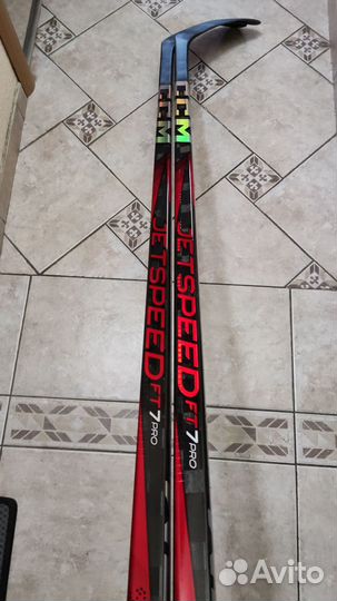 Клюшки хоккейные ссм Ft-7Pro, коньки Bauer Haperli