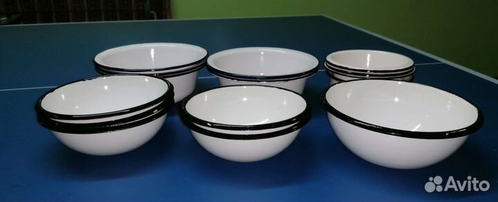 Миски горшочек чайник эмаль СССР