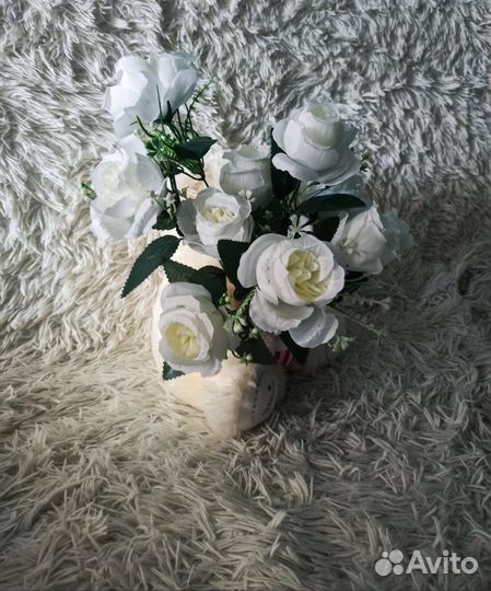 Искусственные цветы/ букет/ розы