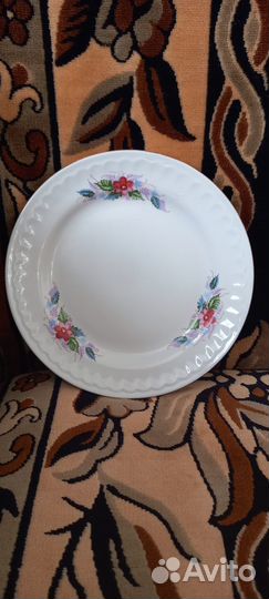 Тарелки десертные 6шт д. 17,5см (винтаж) СССР