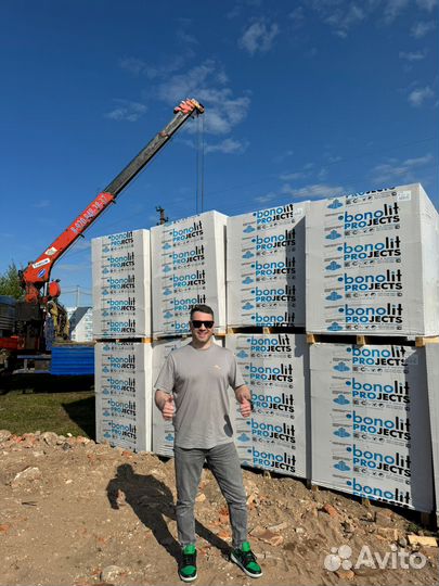 Перегородочные блоки Бонолит