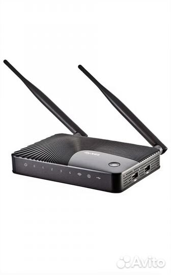 Wi-Fi роутер zyxel Keenetic Giga II, черный