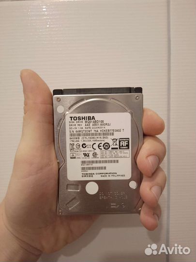 Жесткий диск 1 тб 2.5 в хорошем состоянии