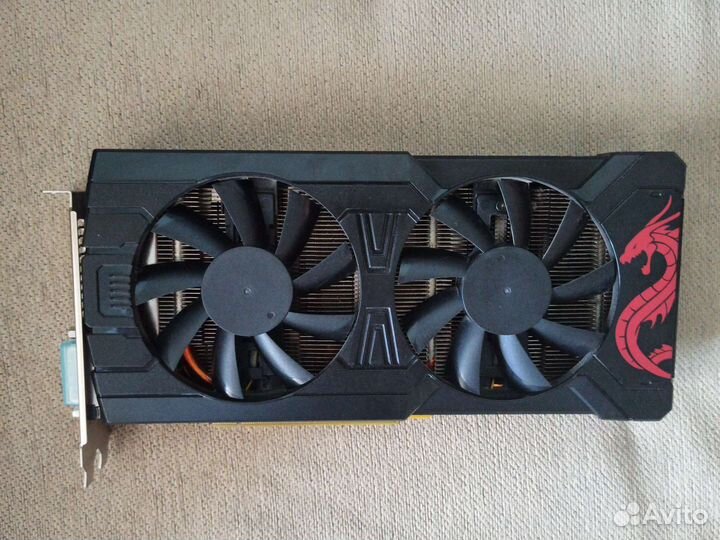 Видеокарта rx570 8gb powercolor