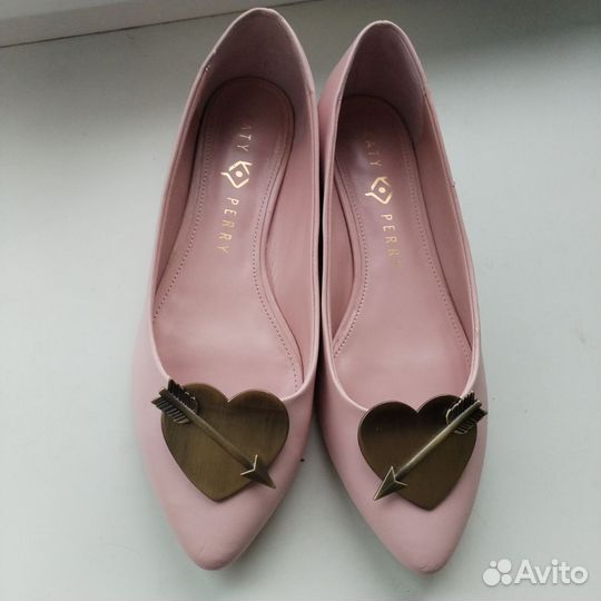 Балетки розовые katy perry 38 размер