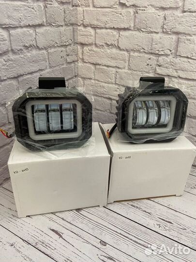 Диодные птф квадратные