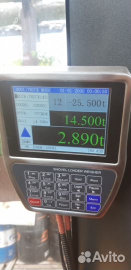 Весы для фронтального погрузчика