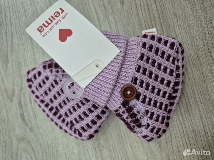 Детская шапка+пинетки reima