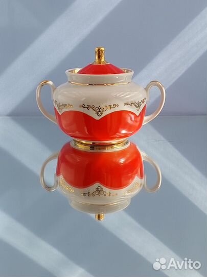 Сервиз чайный фарфор Дружковский фз