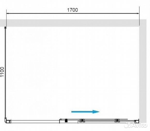 Душевой уголок RGW Passage PA-177B 170x120