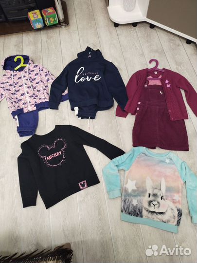 Вещи на девочку пакетом