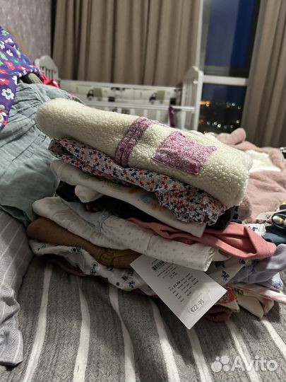 Вещи пакетом на девочку 0-3м