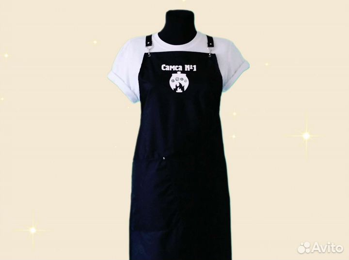 Фартук рабочий с логотипом