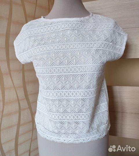 Топ Ermanno Scervino, хлопок, XS-S/12 лет