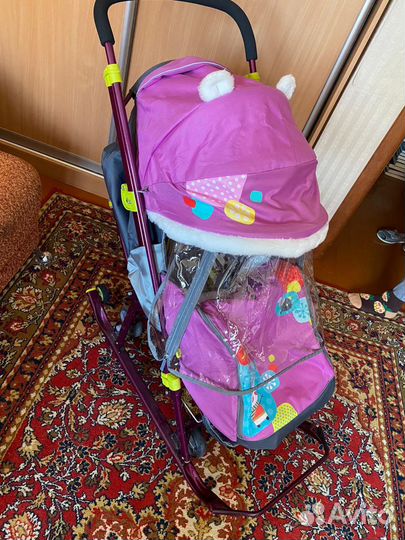 Санки коляска ника