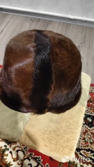 Шапка норковая женская