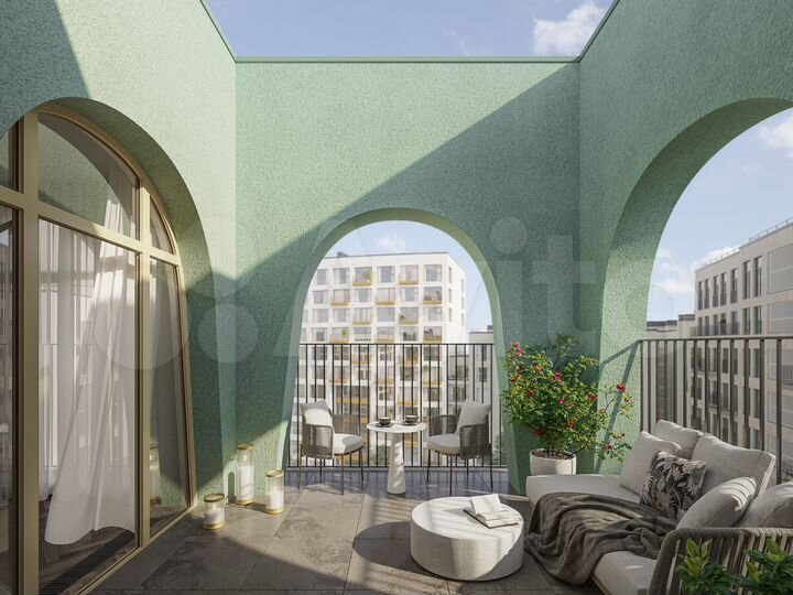 2-к. квартира, 84,3 м², 7/13 эт.