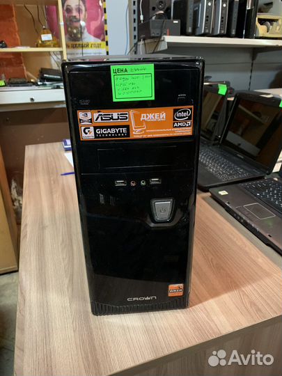 Системный блок 4 ядра intel i3 3230 4гб HDD 500gb