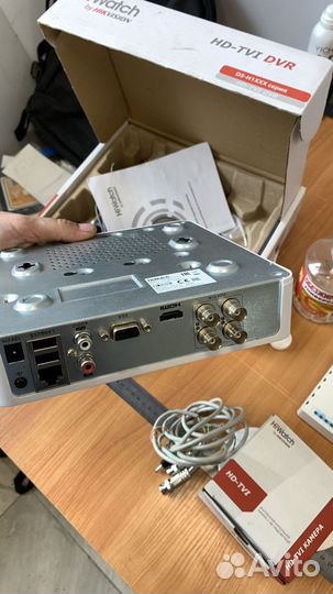Комплект видеонаблюдения Hikavision на 3 камеры