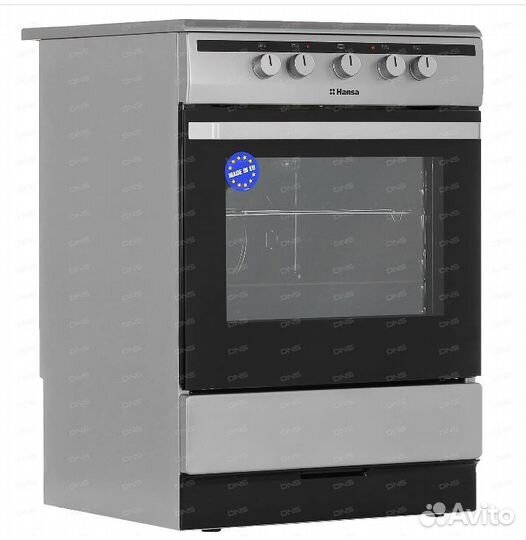 Электрическая плита Hansa fccs63000 серебристый