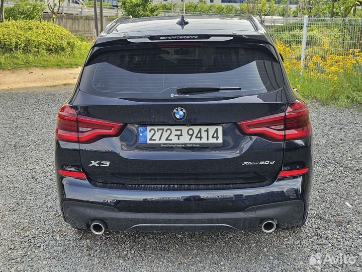 BMW X3 2.0 AT, 2021, 50 675 км