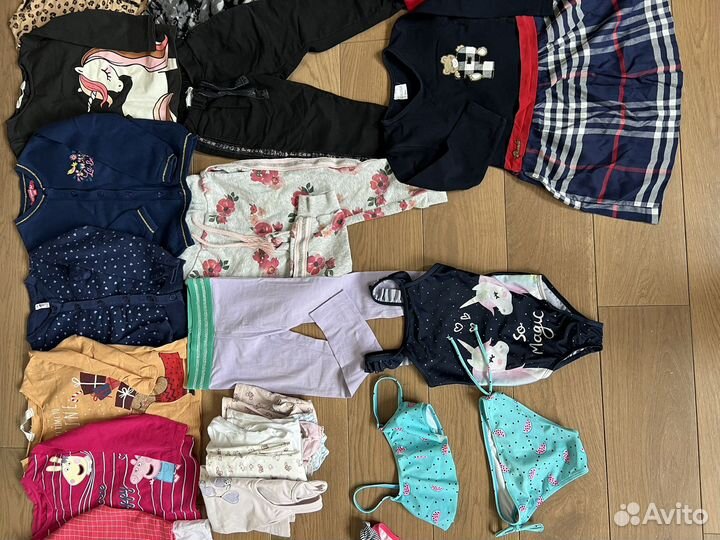 Пакет вещей на девочку, 98 размер