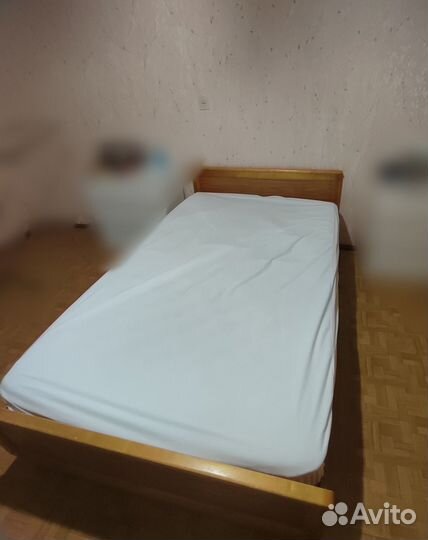 Кровать односпальная с матрасом бу
