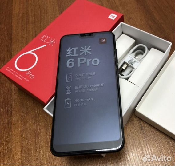 Телефон Xiaomi Redmi 6 pro