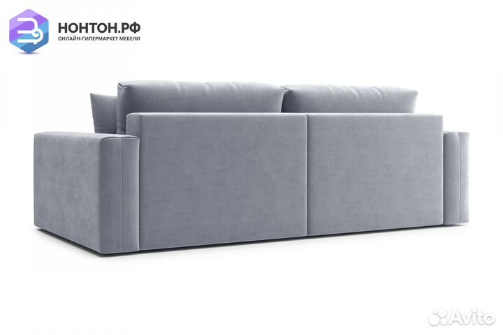 Диван тик-так Монарх серый