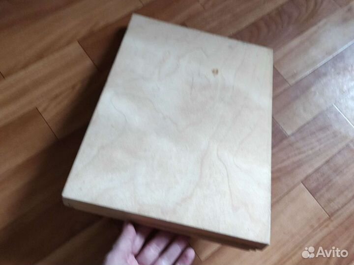 Деревянная плоская коробка СССР