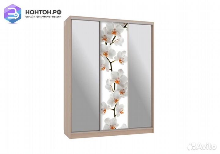 Шкаф-купе Бассо 9-600 83 дуб млечный