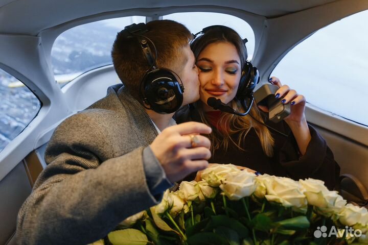Сюрприз любимому человеку - свидание в самолете